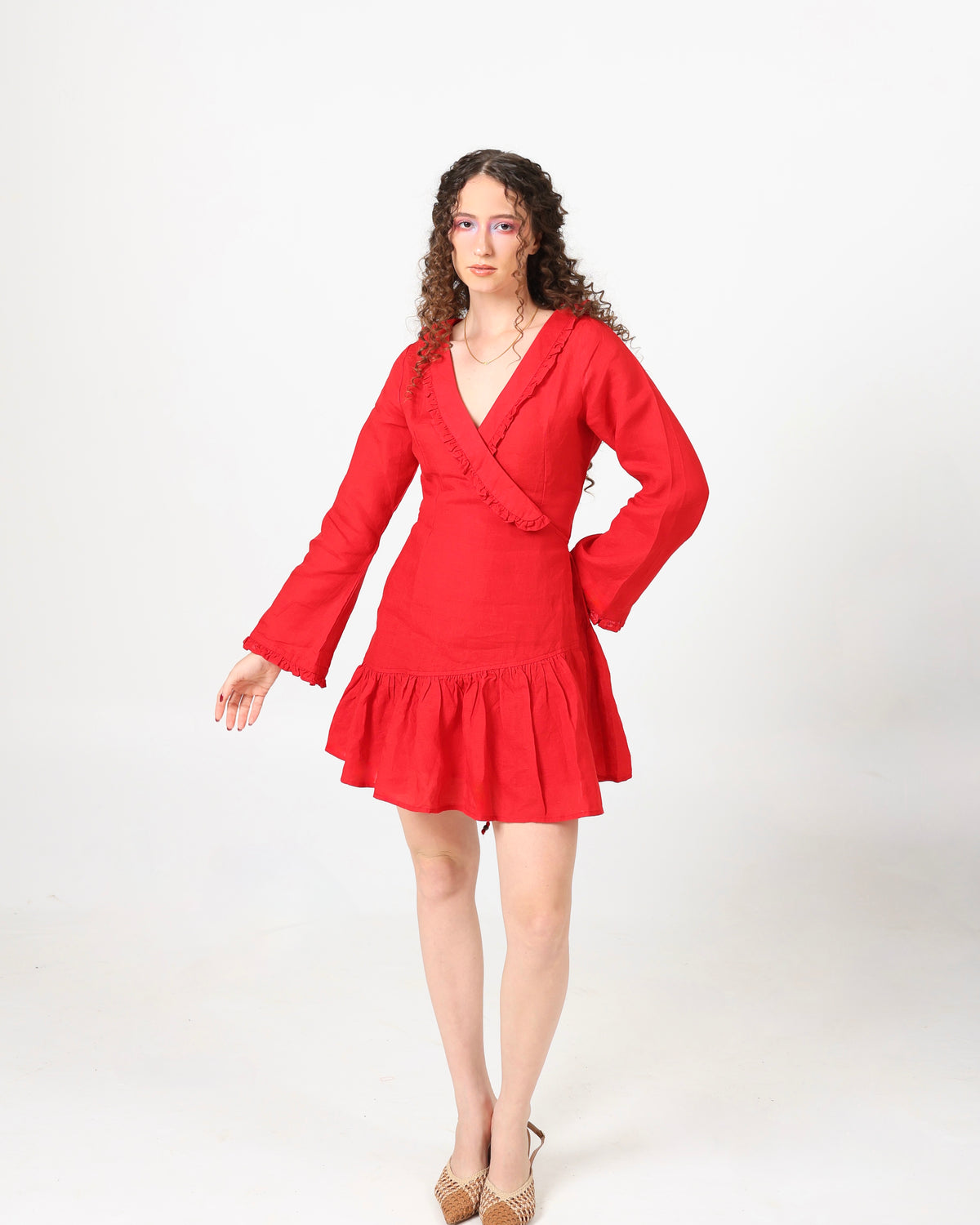 Cartside Wrap Dress