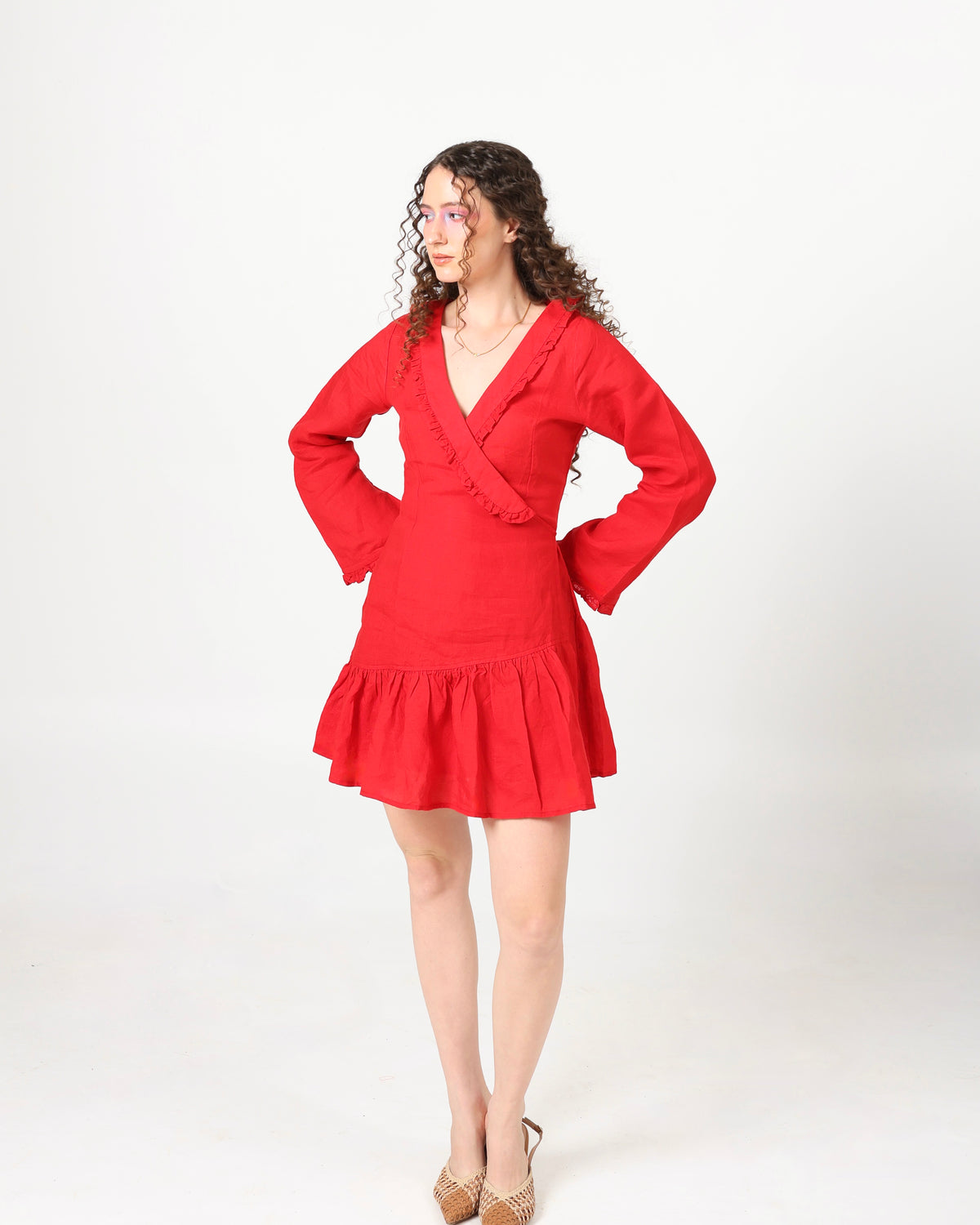 Cartside Wrap Dress
